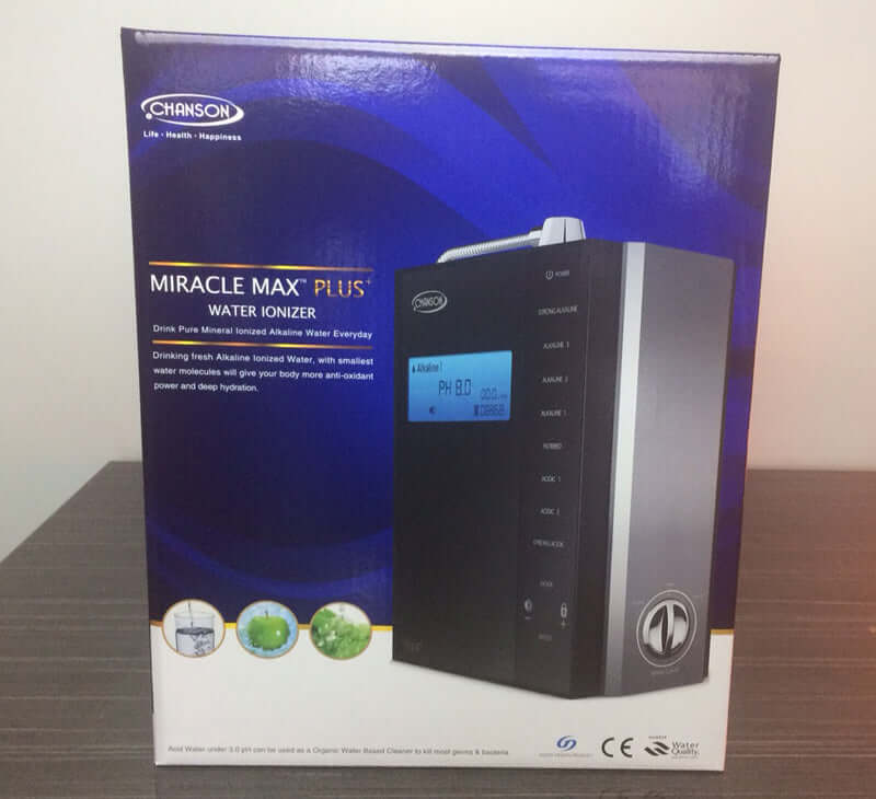 Chanson Miracle MAX Black - Canada Ionizers